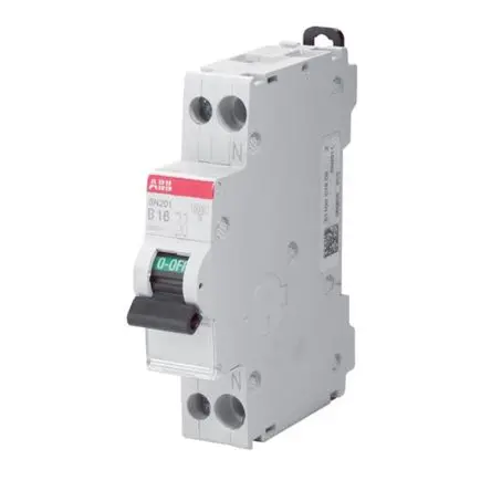 Produktfoto 1 von ABB SN201 Miniaturüberlastschalter Typ C, Pol 1-polig 16A 230V ac, Abschaltvermögen 6 kA SN201