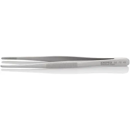 Produktfoto 1 von Knipex Edelstahl Pinzette, 145mm, Spitze Abgerundet Antimagnetisch 1-teilig