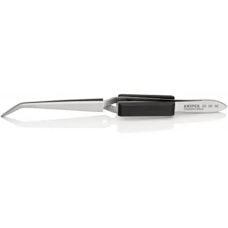 Produktfoto 1 von Knipex Edelstahl Pinzette, 162mm, Spitze Abgerundet Antimagnetisch 1-teilig
