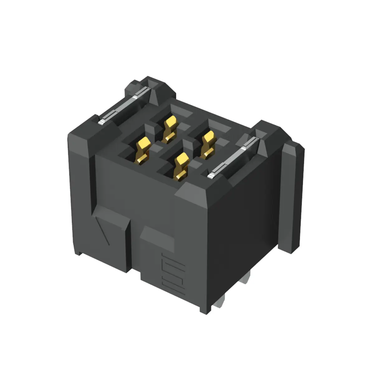 Samtec UMPS Leiterplattenleiste Gerade, 2-polig / 1-reihig, Raster 2 mm Raster Durchsteckmontage, Platine-Platine,