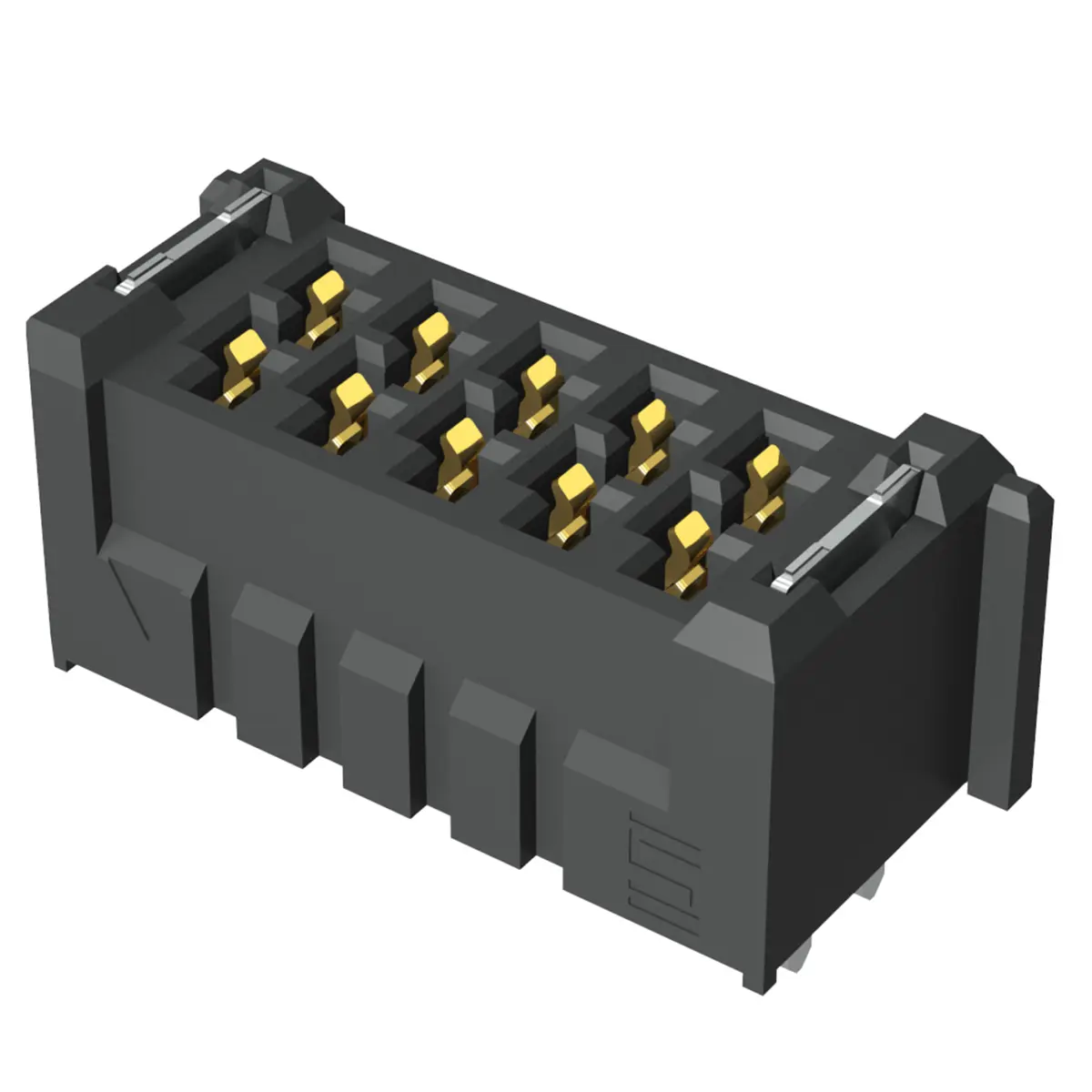 Samtec UMPS Leiterplattenleiste Gerade, 5-polig / 1-reihig, Raster 2 mm Raster Durchsteckmontage, Platine-Platine,