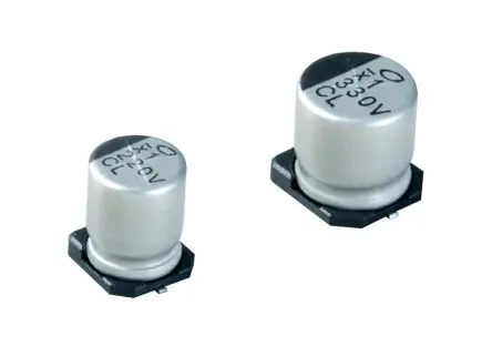 Produktfoto 1 von Nichicon CL Oberfläche Kondensator 220 μF Lot 20 % / 35V dc, Ø 10 mm x 7.7 mm x 10.3 mm, 105 °C