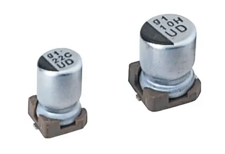Produktfoto 1 von Nichicon UD Oberfläche Kondensator 10 μF Lot 20 % / 50V dc, Ø 6.6 mm x 5.8 mm x 6.6 mm, 105 °C