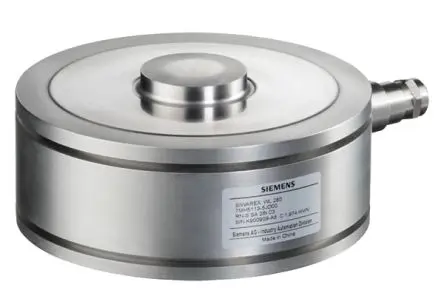 Produktfoto 1 von Siemens SIWAREX WL Quetschanschluss Kraftmessdose aus Edelstahl 5 t, Schraube