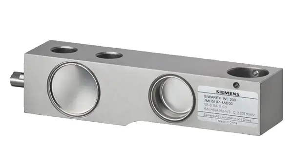 Produktfoto 1 von Siemens SIWAREX WL Quetschanschluss Kraftmessdose aus Edelstahl 5 t, Schraube