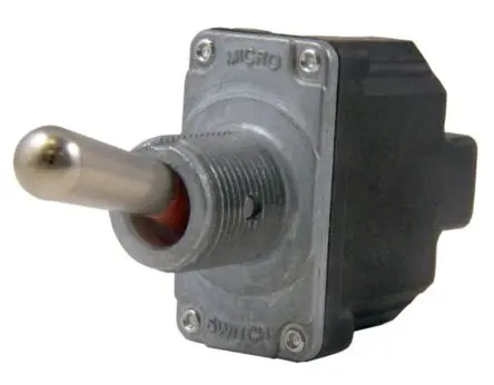 Produktfoto 1 von Honeywell Buchse Kippschalter 1-poliger Umschalter, Ein-Aus-Ein, 277 V ac, 20A, IP68, IP67, Schraube