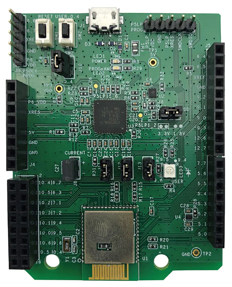 Produktfoto 1 von Infineon Bluetooth-SoC, 5.0