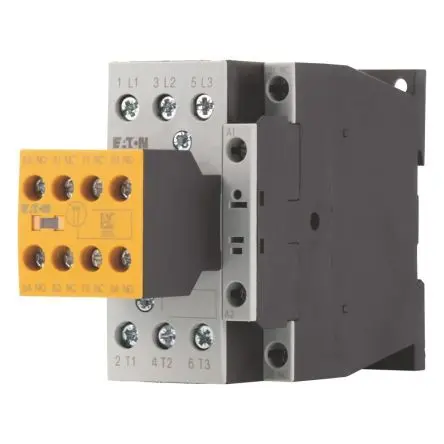 Produktfoto 1 von Eaton DILMS Schütz 24V dc, 27 V dc-Spule, 3-polig, 400V ac / 18 A 24V 7.5 kW 3 Schließer Motorsteuerung 5-Hilfskontakte