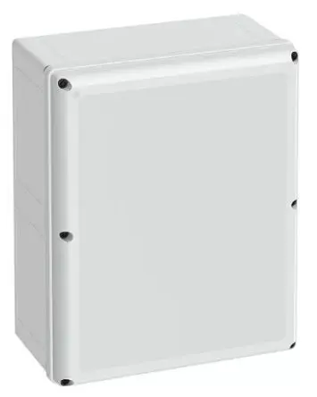 Produktfoto 1 von Spelsberg GEOS-L 4050-22-o; Universalgehäuse; Polycarbonat; Grau; IK09 IP67, IP66 Breite 400 mm Höhe 226 mm Länge 500 mm