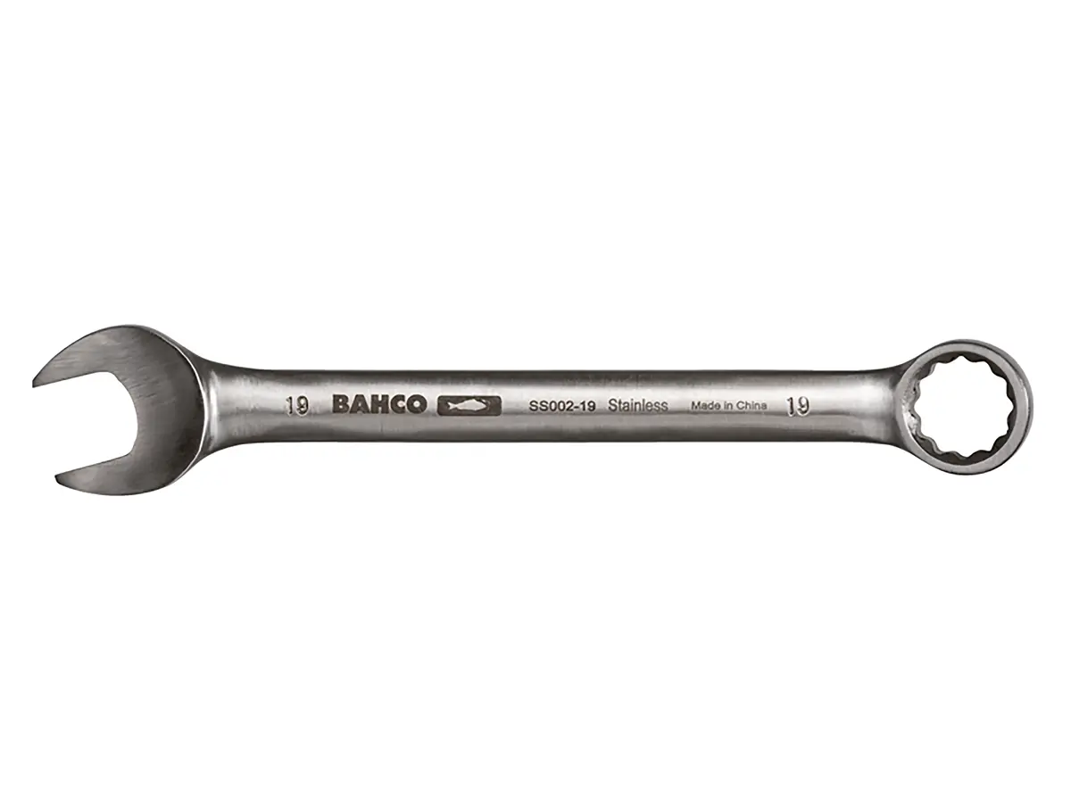 Produktfoto 1 von Bahco Ring-Maulschlüssel 6 mm Edelstahl, Länge 105 mm