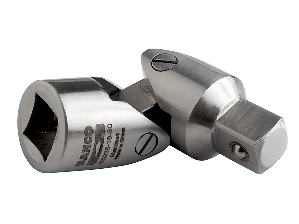Produktfoto 1 von Bahco 6.35 mm Vierkant Gelenk, Edelstahl, Länge 56 mm