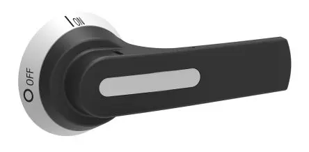 Produktfoto 1 von Lovato Schwarz GL Drehgriff für GL160-315A 125 mm, IP66, IP69K