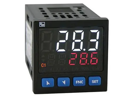 Produktfoto 1 von Wachendorff UR4848xA PID Temperaturregler DIN-Hutschiene 1, 1 x Halbleiterrelais, Relais, Analog Ausgang/ Thermoelement