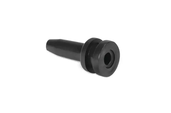 Produktfoto 1 von HellermannTyton HV Kabeltülle 3 mm, Typ Kabeltülle bis Ø 4.5 mm Loch ø 9.5 mm Polyvinylchlorid Schwarz -30 °C min. 60 °C