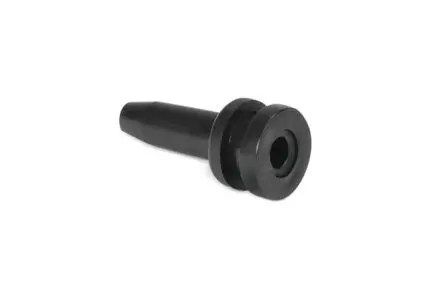 Produktfoto 1 von HellermannTyton HV Kabeltülle 3 mm, Typ Kabeltülle bis Ø 4.5 mm Loch ø 9.5 mm Polyvinylchlorid Schwarz -30 °C min. 60 °C