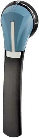 Produktfoto 1 von Socomec Schwarz 1431 Drehgriff für Sicherungsschalter mit sichtbarem Unterbrechungs- und Auslösevorgang 210 mm, IP65