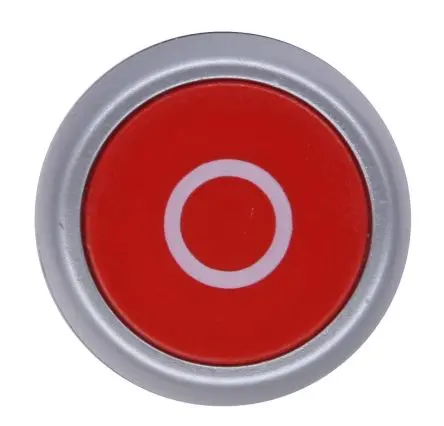Produktfoto 1 von RS PRO RSEG Drucktastenkopf Ø 22 mm, Rot Federrückstellung Rund Rund Kunststoff, IP65