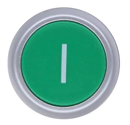 Produktfoto 1 von RS PRO RSEG Drucktastenkopf Ø 22 mm, Grün Federrückstellung Rund Rund Kunststoff, IP65