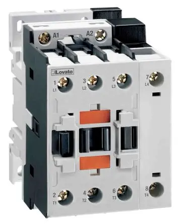 Produktfoto 1 von Lovato BF Schütz 230V ac-Spule, 4-polig, 660 V dc, 690V ac / 56 A 230V ac 18.5 kW 4 Schließer Motorsteuerung
