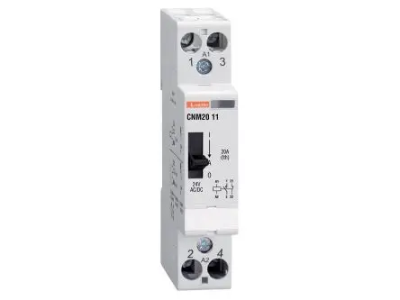 Produktfoto 1 von Lovato CN Schütz 220V ac, 230 V ac-Spule, 2-polig, 110V ac / 20 A 220V 2 Schließer Sicherheit 2-Hilfskontakte