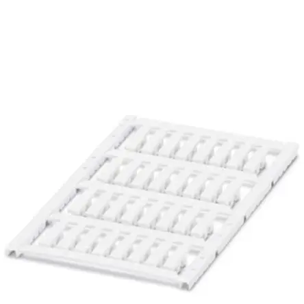 Produktfoto 1 von Phoenix Contact UCT-WMC0 Kabelmarkierung Klemmbefestigung, Weiß, Ø 2 mm - 2.9 mm, 18 mm x 4mm
