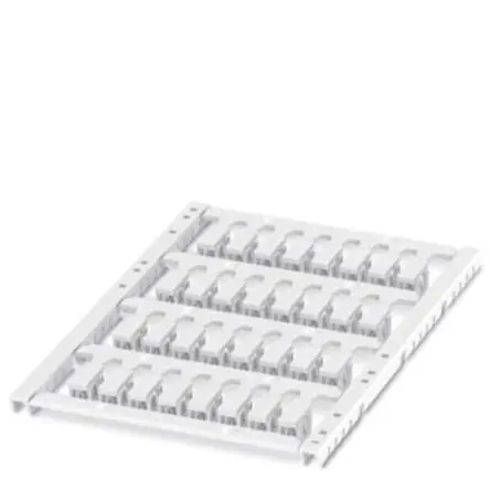 Produktfoto 1 von Phoenix Contact UCT-WMC0 Kabelmarkierung Klemmbefestigung, Weiß Weiß, Ø 3.5 mm - 4.1 mm, 12 mm x 4mm