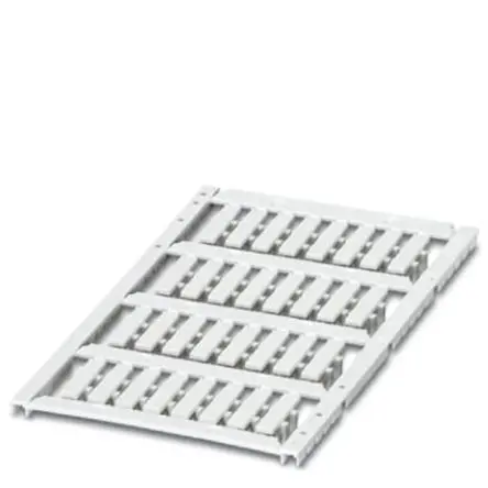 Produktfoto 1 von Phoenix Contact UCT-WMC0 Kabelmarkierung Klemmbefestigung, Weiß Weiß, Ø 4.1 mm - 4.7 mm, 18 mm x 4mm