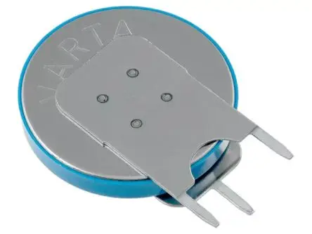 Varta, LiMnO2, Organischer Elektrolyt Knopfzelle Ø 20 mm, 3 V / 230 mAh