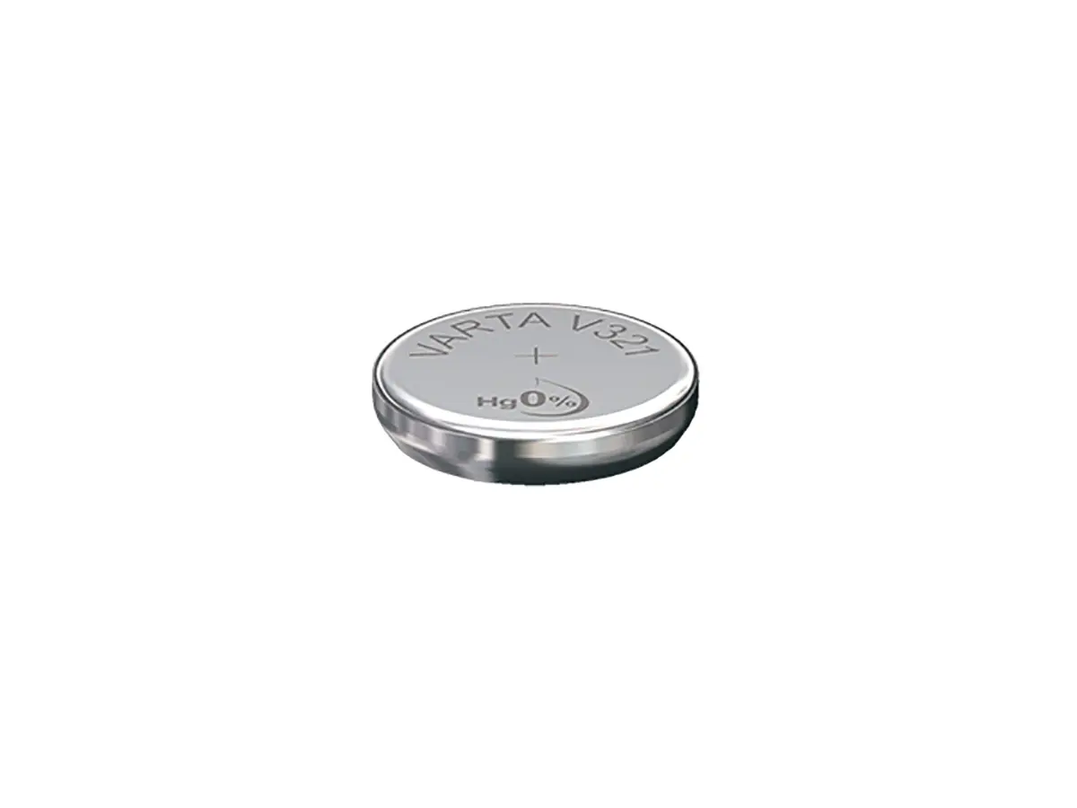 Produktfoto 1 von Varta V321 SR65, Silberoxid Knopfzelle Ø 6.8mm 1,55V / 14.5mAh