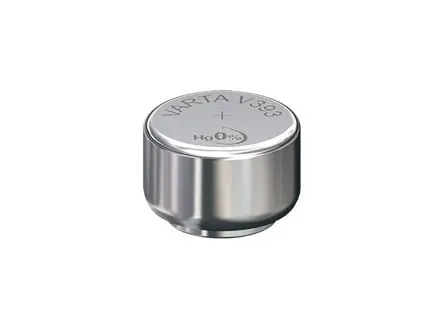 Produktfoto 1 von Varta, Zink, Silberoxid, KOH-Elektrolyt Knopfzelle Ø 7.9 mm, 1.55 V / 77 mAh