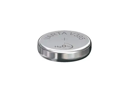 Produktfoto 1 von Varta, NaOH-Elektrolyt, Silberoxid, Zink Knopfzelle Ø 9.5 mm, 1.55 V / 38 mAh
