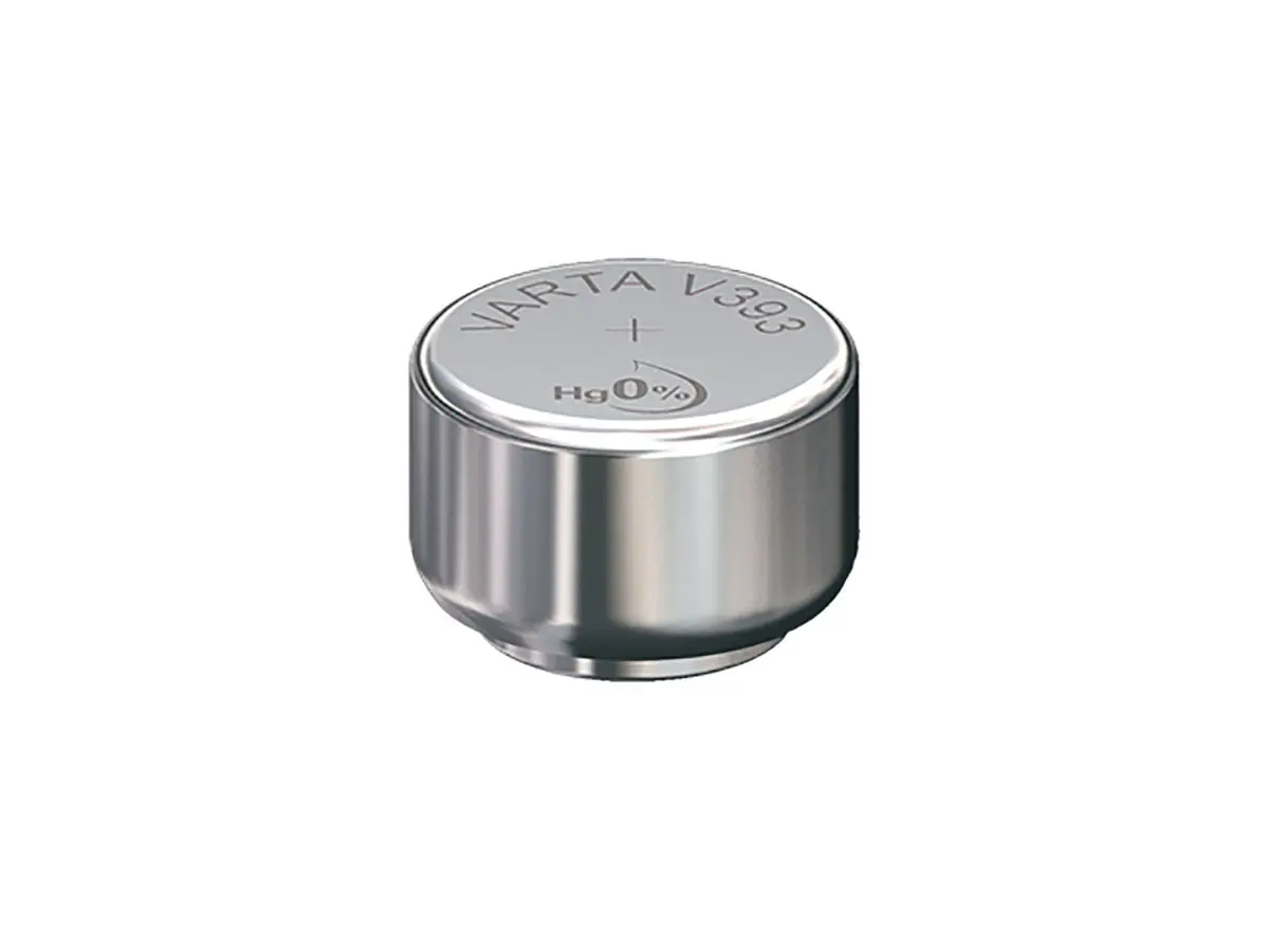Produktfoto 1 von Varta V393 SR48, Silberoxid Knopfzelle Ø 7.9mm 1,55V / 77mAh