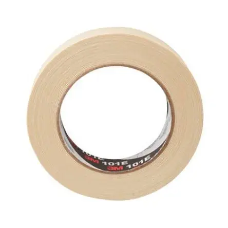 Produktfoto 1 von 3M 101E 3M Value Masking Tape 101E Krepppapier Abdeckband Beige, Stärke 0.12 mm Gummi-Kleber 30mm x 50 m