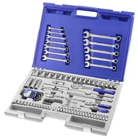 Produktfoto 1 von Expert by Facom Steckschlüsselsatz 1/2 in, 1/4 in Vierkant Sechskant, Stecker-Buchse, Schraubendrehereinsatz 10 to 32 mm