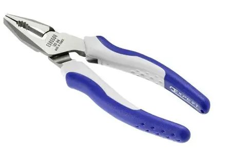 Produktfoto 1 von Expert by Facom Rundzange / Backen 35mm Glatt Schneidkraft → Medium Hard Wire 180mm VDE 1000V zugelassen ESD-Sicherheit