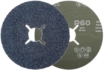 Produktfoto 1 von RS PRO Zirkonium Schleifscheibe Schleifscheibe Ø 125 mm 60+, Korngröße 25