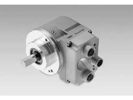 Produktfoto 1 von Baumer EAL580 Absolutwertgeber Optisch, 30V dc, 6000 U/min, Analog Fest mit Ø 10 mm Schaft