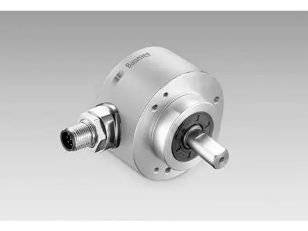 Produktfoto 1 von Baumer EAM580 Absolutwertgeber Magnetisch 4096 Impulse/Umdrehung/U, 30V dc, 6000 U/min, Push-Pull Fest mit Ø 10 mm