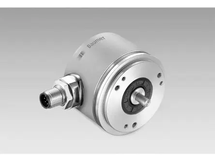 Produktfoto 1 von Baumer EAM580 Absolutwertgeber Magnetisch, 30V dc, 6000 U/min, Push-Pull Fest mit Ø 6 mm Schaft