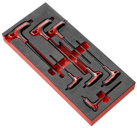 Produktfoto 1 von Facom TORX®-Schlüsselsatz Siliziumstahl 7
