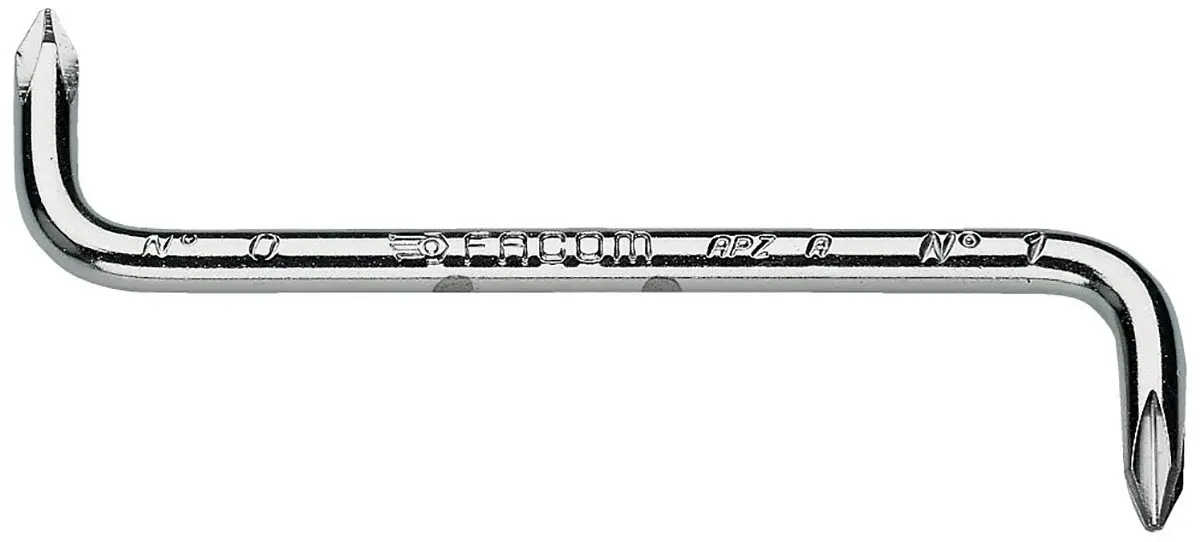 Produktfoto 1 von Facom PH1 x PH2 Rechtwinklig, 142 mm / Klinge 20 mm