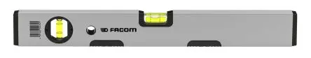 Produktfoto 1 von Facom 309BM Gerade Wasserwaage, 400mm, 2 Libelle/n Magnetisch, 1 mm/m