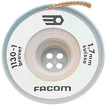 Facom Entlötlitze, 1.6 mm x 1600 mm