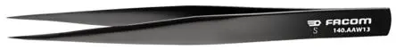 Produktfoto 1 von Facom Kohlenstoffstahl Pinzette, 130mm, Spitze Spitz Antimagnetisch 1-teilig