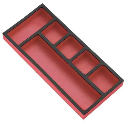 Produktfoto 1 von Facom Schaum Werkzeugbox Innenschale, Aufbewahrungsset für Werkzeugschränke, Werkzeugkoffer, Werkzeugkästen