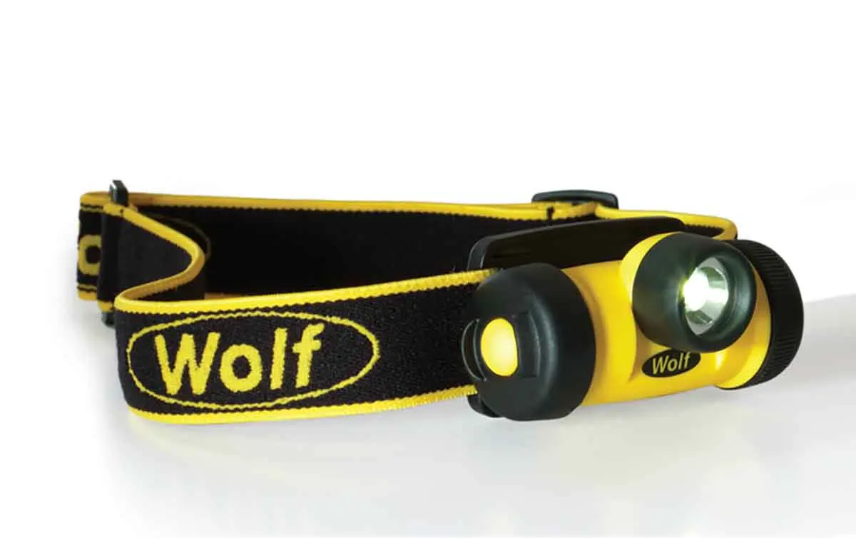 Produktfoto 1 von Wolf Safety LED Stirnlampe 120 lm, ATEX, IECEx