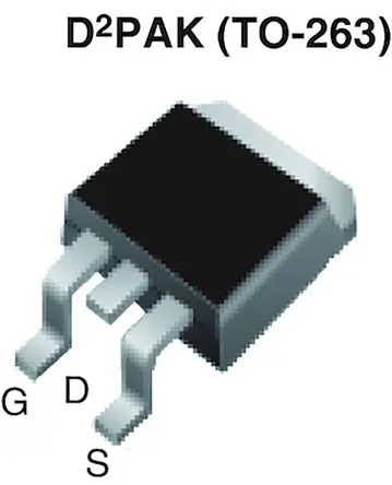 Produktfoto 1 von Vishay SiHB22N60EF N-Kanal, Oberfläche MOSFET Erweiterung 600 V / 19 A 179 W, 3-Pin TO-263