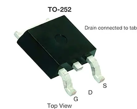 Produktfoto 1 von Vishay TrenchFET Typ N-Kanal, Oberfläche MOSFET Erweiterung 60 V / 100 A 107 W, 3-Pin TO-252