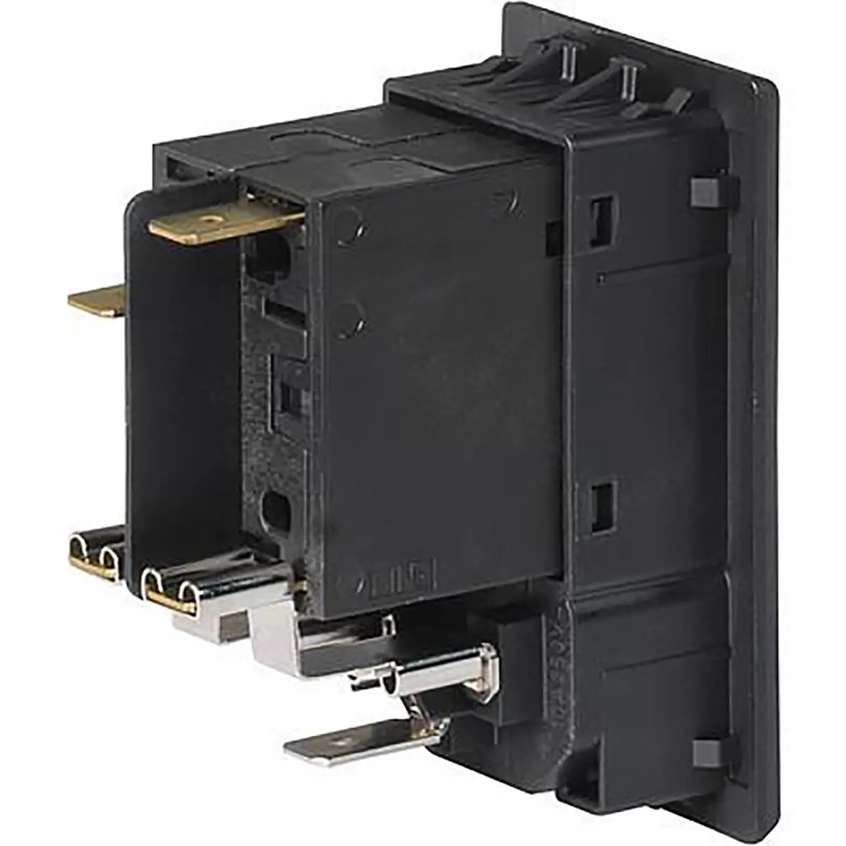 Produktfoto 1 von Schurter DG11 IEC-Steckverbinder C14, C18 250 V, Vertikal Stecker, Panel 15A, 2-polig