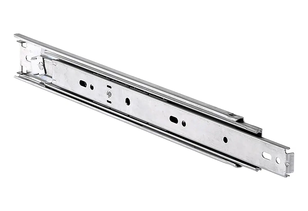 Produktfoto 1 von Accuride Selbstschließend Auszugsschiene Stahl 55kg Last 610 mm Weg L. 660 mm